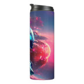 エイリアンウィッサイケデリックダムサイエンスフィクション タンブラー (回転右)