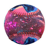 エイリアンウィッサイケデリックダムサイエンスフィクション 野球ボール (裏面)