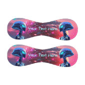 エイリアンウィッサイケデリックダムサイエンスフィクション 野球ボール (パネル)