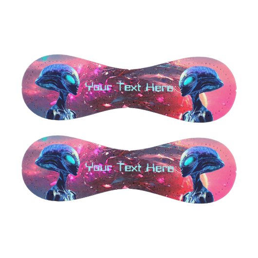 エイリアンウィッサイケデリックダムサイエンスフィクション 野球ボール (パネル)