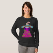 エイリアンウサギ宇宙飛行士イースター・デイ・バニー Tシャツ (正面フル)