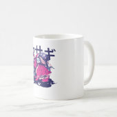 エイリアンウサギ コーヒーマグカップ (正面右)