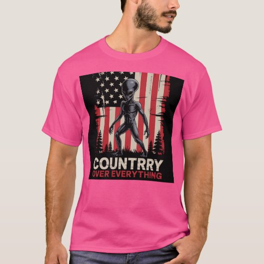 エイリアンウフォ Tシャツ (正面)
