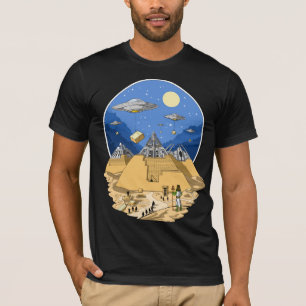 エイリアンエジプトピラミッド Tシャツ