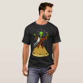 エイリアンエジプトピラミッド Tシャツ (正面フル)