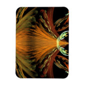 エイリアンオレンジ昆虫 マグネット (縦)