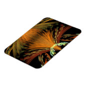 エイリアンオレンジ昆虫 マグネット (左側)