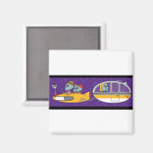 エイリアンオンバケーション マグネット (正面/裏面)