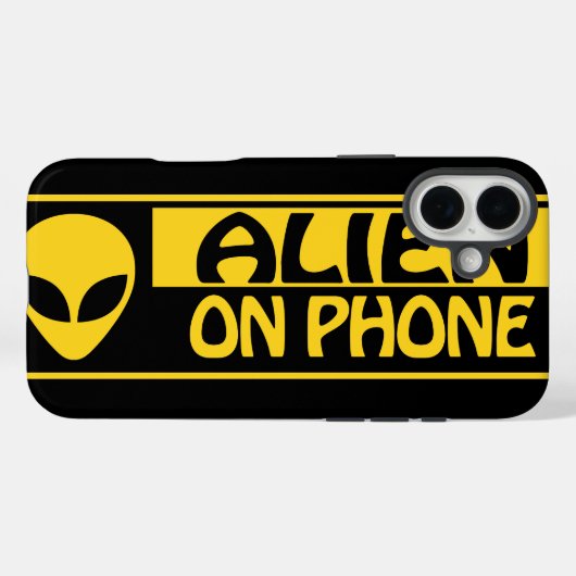 エイリアンオンフォンサムスンギャラクシー Case-Mate iPhoneケース (裏面 (横))