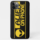 エイリアンオンフォンブラックベリーボールド Case-Mate iPhoneケース (裏面)