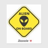エイリアンオンボードステッカー シール (シート)