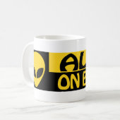 エイリアンオンボード コーヒーマグカップ (正面左)