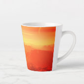 エイリアンオン火星 カフェラテマグ (右)