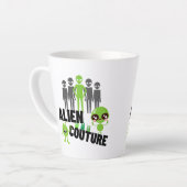 エイリアンオートクチュール.w カフェラテマグ (左アングル)