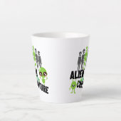 エイリアンオートクチュール.w カフェラテマグ (正面)