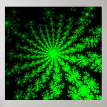 エイリアンカスタムフラクタルバーストポスター