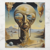 エイリアンカスタムワインラベル ワインラベル (シングルラベル)