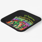 エイリアンカップルinコズミックラブ ペーパープレート (傾斜あり)