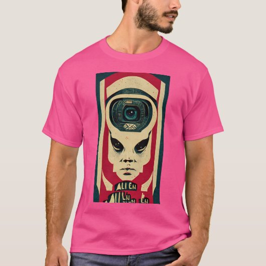 エイリアンカメラ3 Tシャツ (正面)