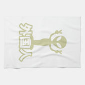 エイリアンガイジン～漢字日本語日本の語 キッチンタオル (横)