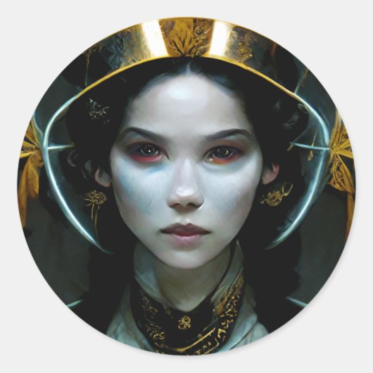 エイリアンガール2SF ラウンドシール (正面)