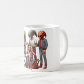 エイリアンキャンプ：コズミックアドベンチャー待ち コーヒーマグカップ (正面右)