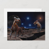 エイリアンクリーチャー星怖 ポストカード (正面/裏面)