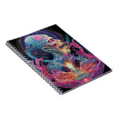 エイリアンクリーチャー超現実的ホラーアート ノートブック (右側)