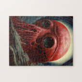 エイリアンクリーチャーSFホラーアート ジグソーパズル (横)