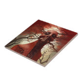 エイリアンクリーチャーSFホラーアート タイル (側面)