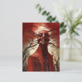 エイリアンクリーチャーSFホラーアート ポストカード (スタンド正面)