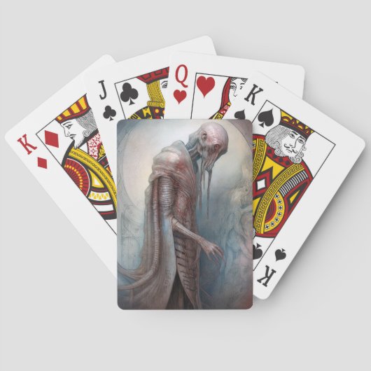 エイリアンクリーチャーSF トランプ (裏面)