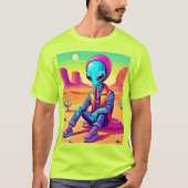 エイリアンクールデザートチリン Tシャツ (正面)