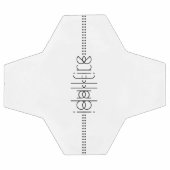 エイリアングリフ白の名前ユニーク サッカーボール (フラット)