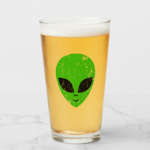 エイリアングリーンヘッドufoサイエンスフィクション超常者 タンブラーグラス