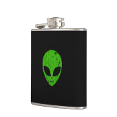 エイリアングリーンヘッドufoサイエンスフィクション超常者 フラスク (左)