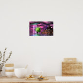 エイリアングリーンポスター ポスター (キッチン)