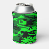 エイリアングリーン迷彩柄 缶クーラー (缶裏面)