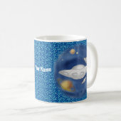 エイリアングレー宇宙船 コーヒーマグカップ (正面右)