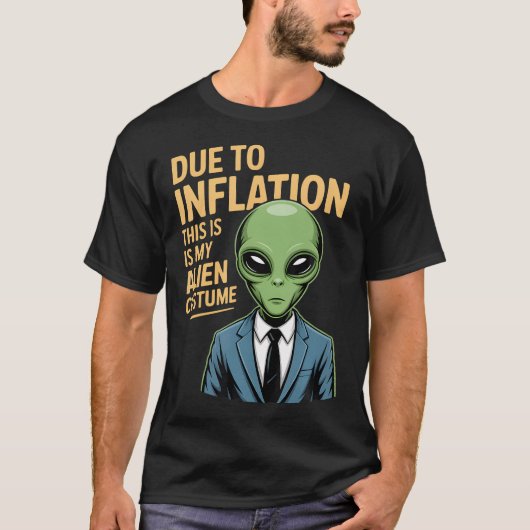 エイリアンコスチューム Tシャツ (正面)