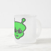 エイリアンコーヒーマグ フロストグラスマグカップ (正面右)