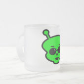 エイリアンコーヒーマグ フロストグラスマグカップ (正面左)
