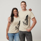 エイリアンコーヒー - 面白いSFホラー パロディ Tシャツ (ユニセックス)