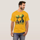 エイリアンゴシックレトロティー – この世の中のスタイル Tシャツ (正面フル)
