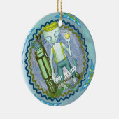 エイリアンゴルフオーナメント セラミックオーナメント (右)