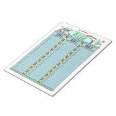 エイリアンゴールプランナーカスタムメモ帳 ノートパッド (アングル)