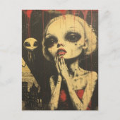 エイリアンサイエンスフィクションファンタジー ポストカード (正面)