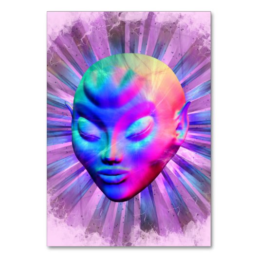 エイリアンサイケデリック瞑想 テーブルナンバー (正面)