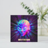 エイリアンサイケデリック瞑想 招待状 (スタンド正面)