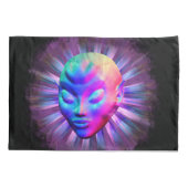 エイリアンサイケデリック瞑想 枕カバー (裏面)